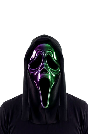Ghost Face Ombre Chrome Adult Mask