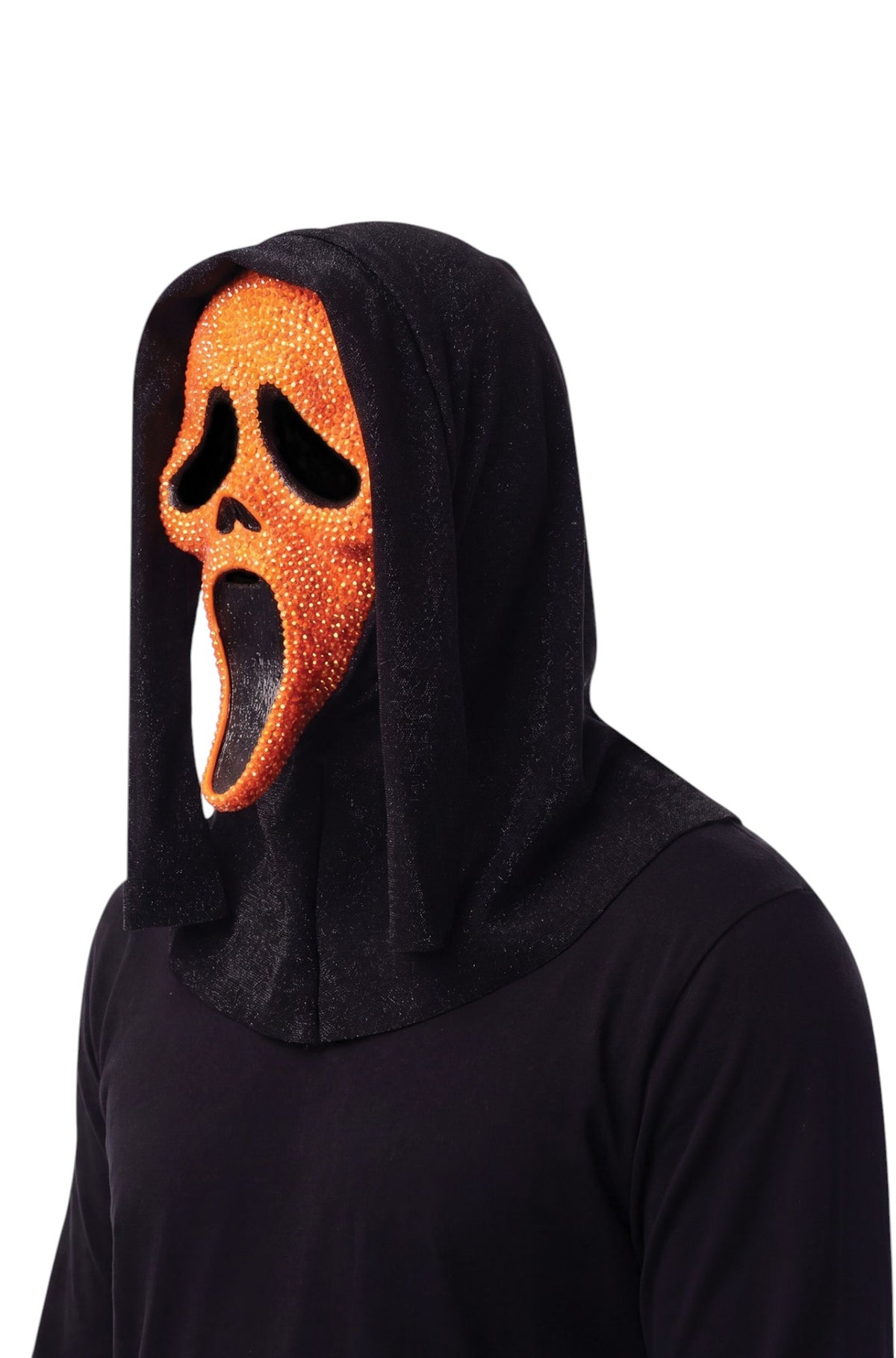 Ghost Face Neon Bling Adult Mask