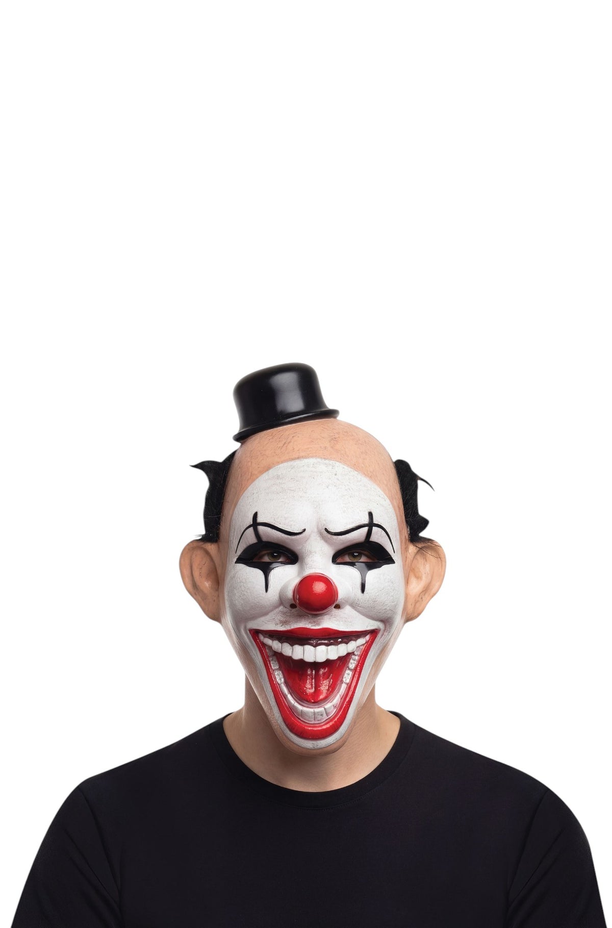 Circus Freak Adult Mask (Black)