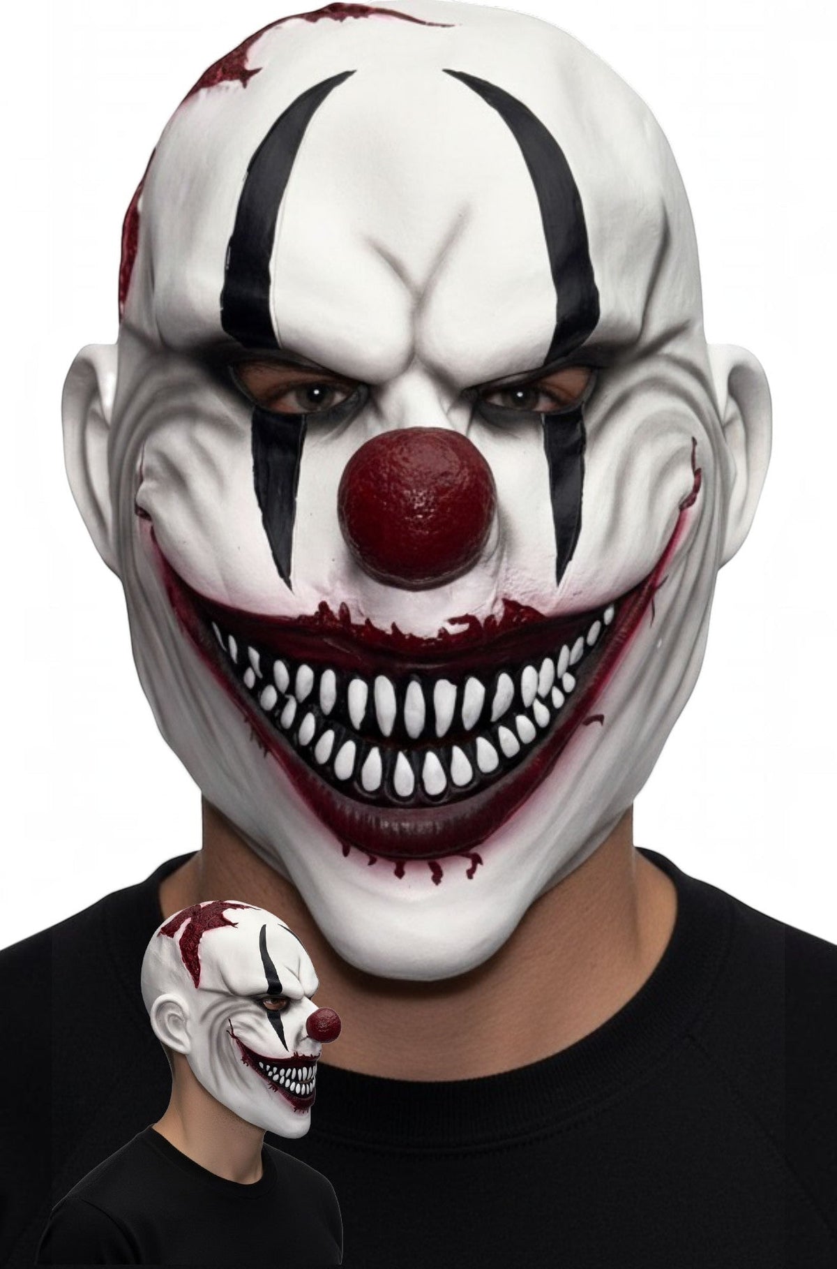 Carnival Fiend Clown Adult Mask
