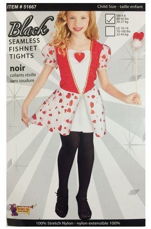 Child Fishnet Tights (Black)