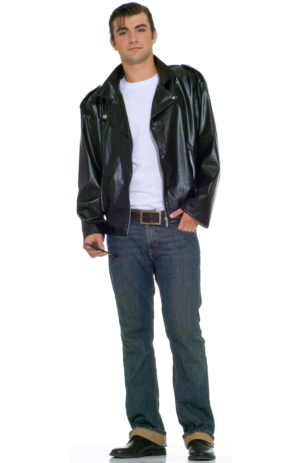 Greaser Jacket Adult Costume Pure Costumes Greaser Jacket Adult Costume Pure Costumes