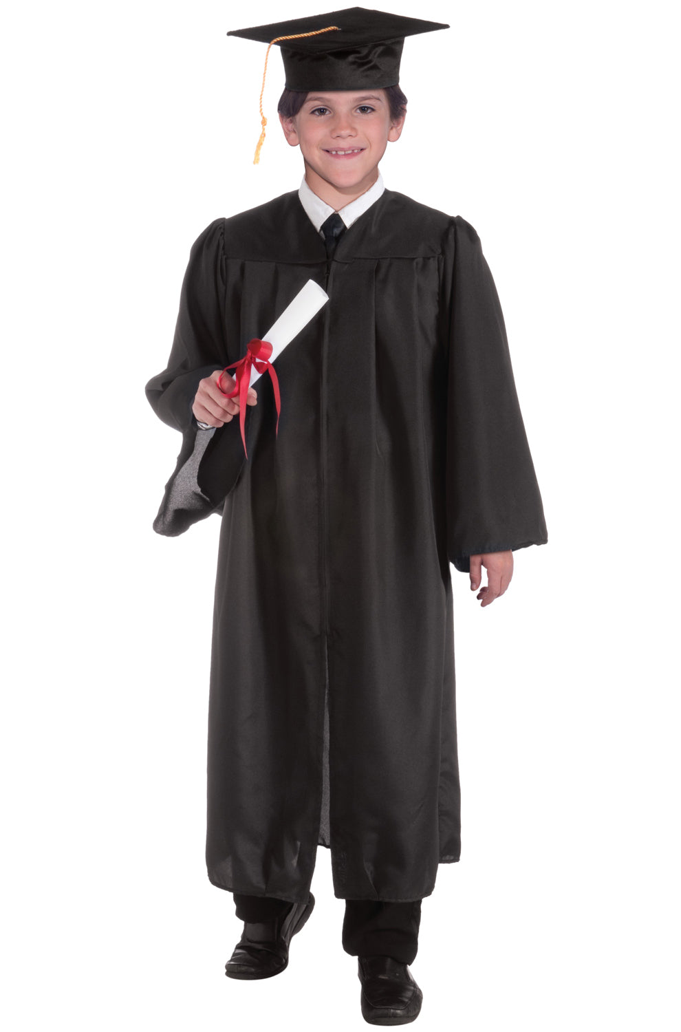 Forum Novelties Graduation Robe Boys' Costume, Black, OS