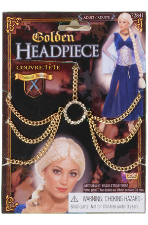 Gold Chain Headpiece