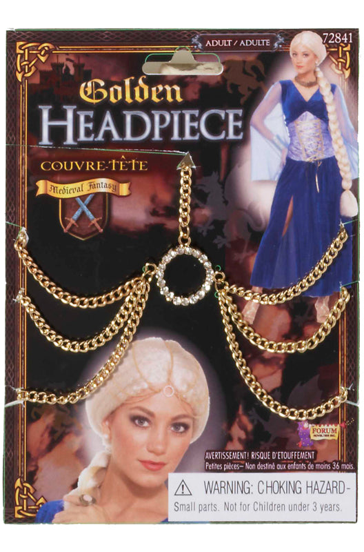 Gold Chain Headpiece
