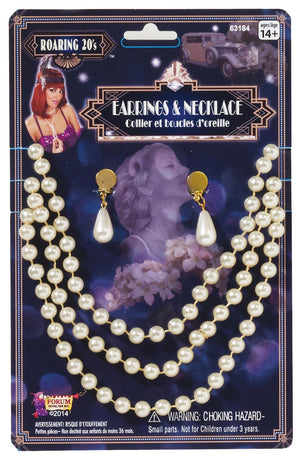 Pearl Earrings & Necklace Kit