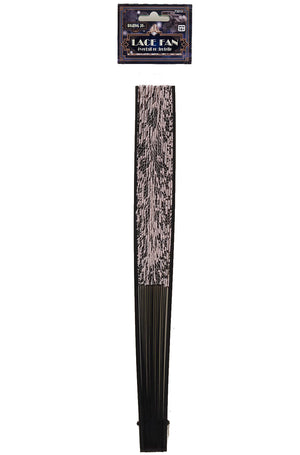 Roaring 20s Lace Fan (Beige)