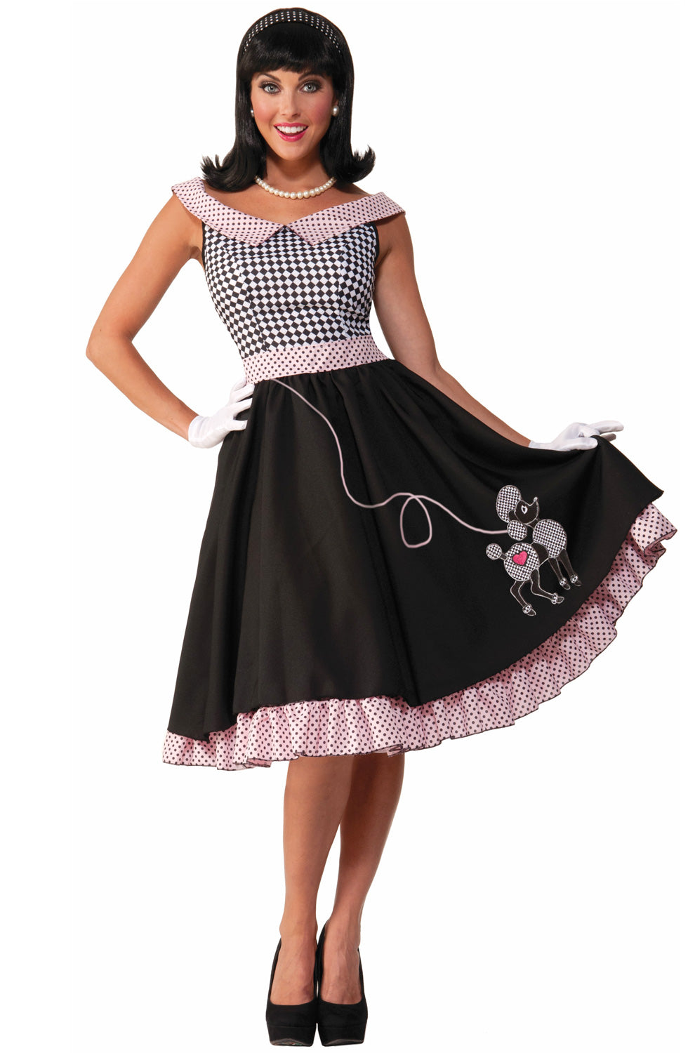 Checkered Cutie Adult Costume (XS/S)