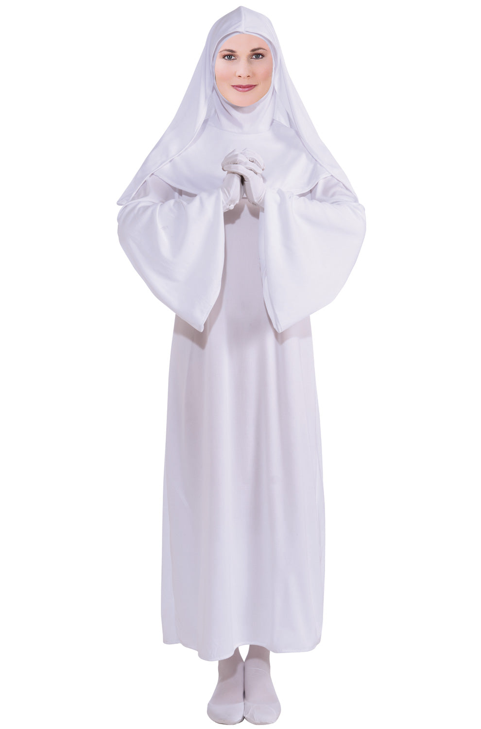 Women's White Nun Costume Women's White Nun Costume