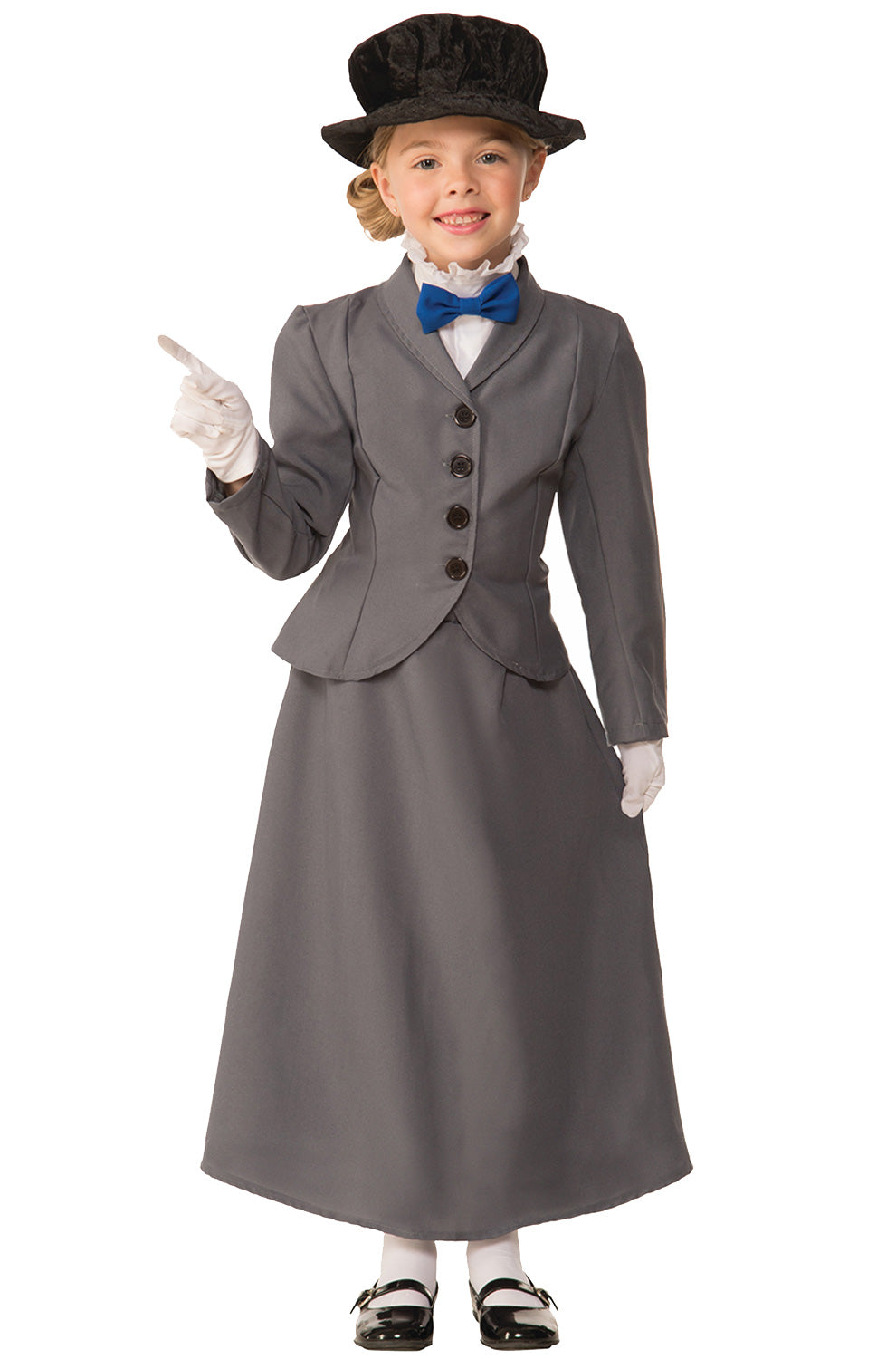English Nanny Child Costume (Large)
