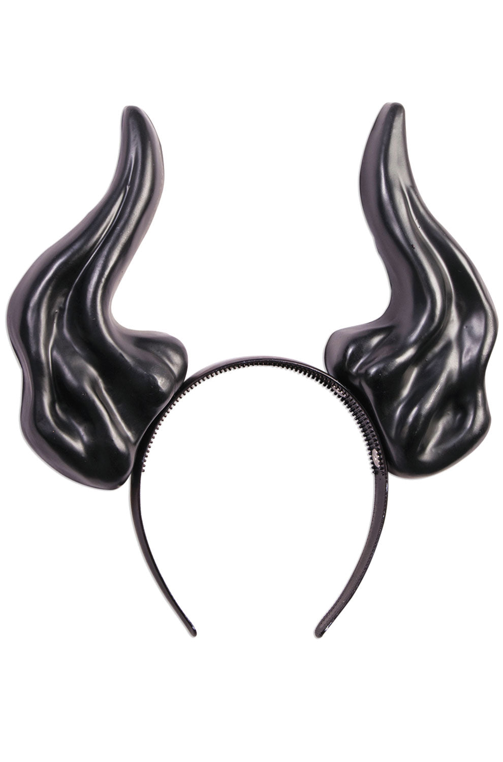 Black Demon Horns Headband