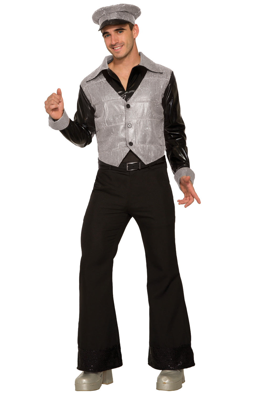 Disco Silver Fox Adult Costume
