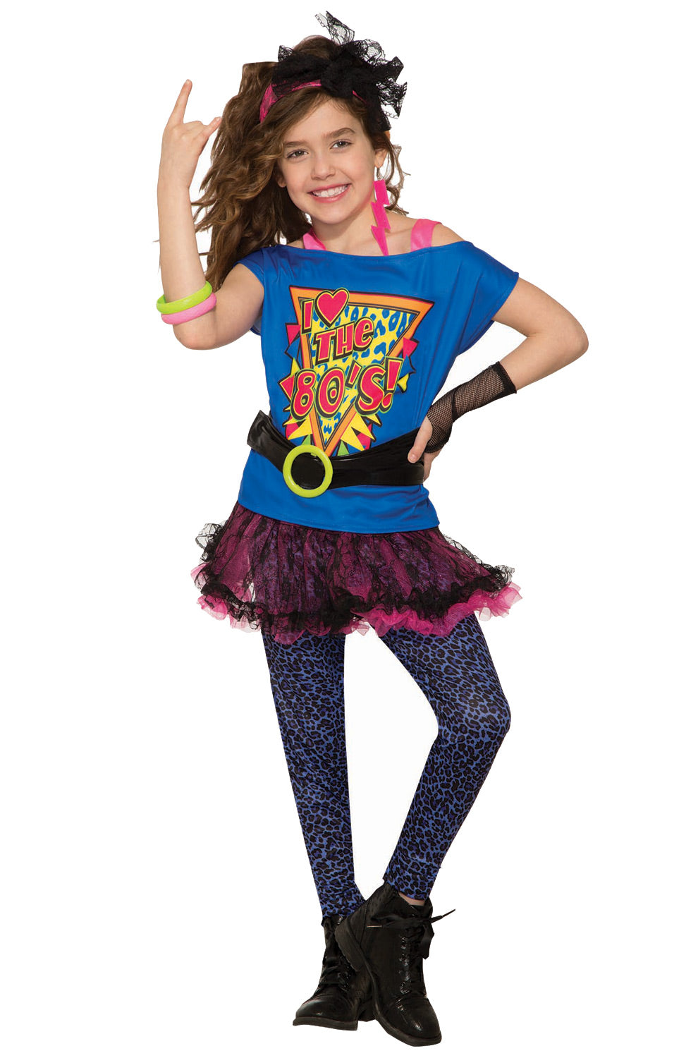 Totally 80's Child Costume (Medium)