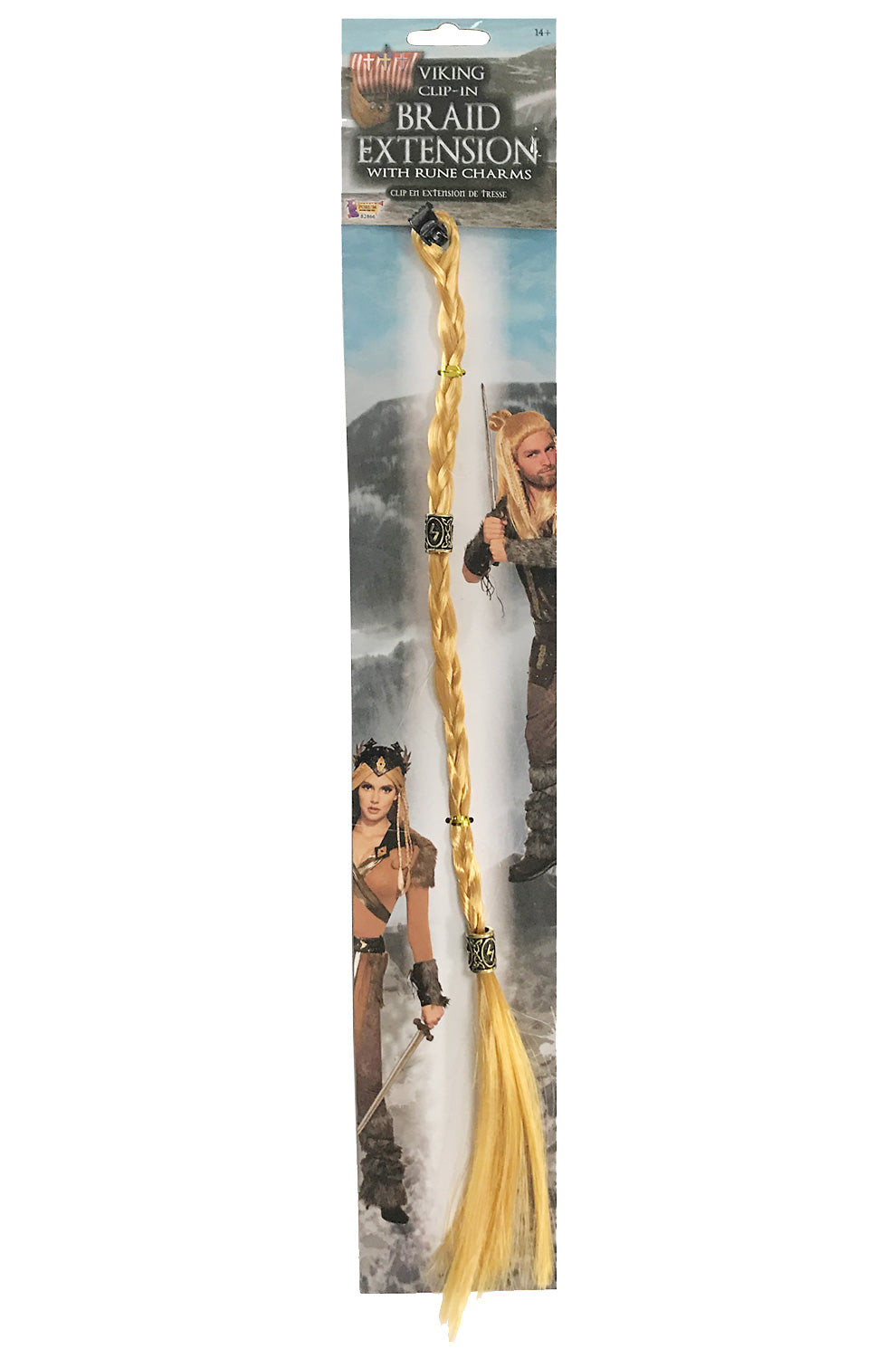 Viking Clip In Braid (Blonde)