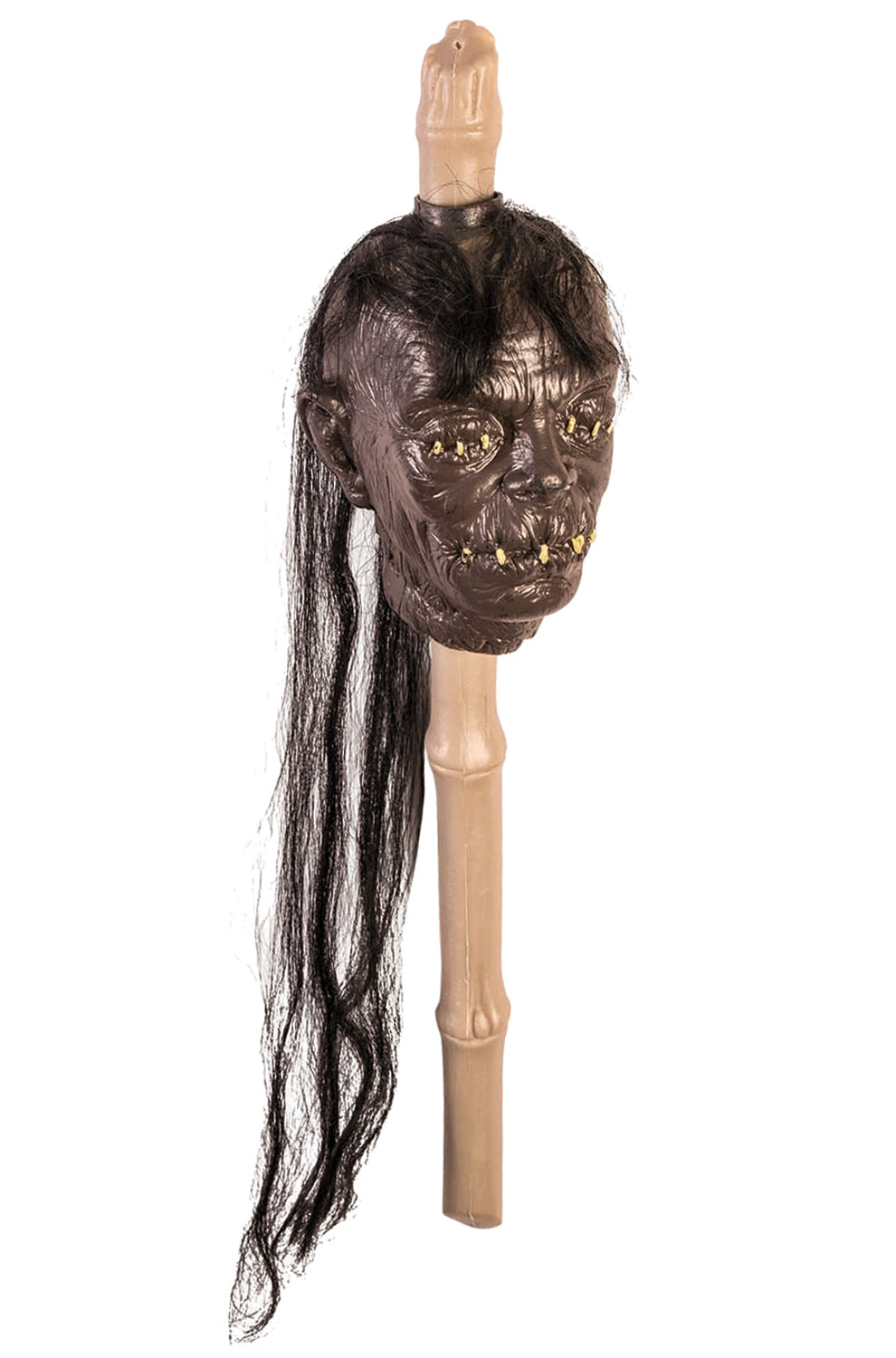 Voodoo Shrunken Head on a Stake