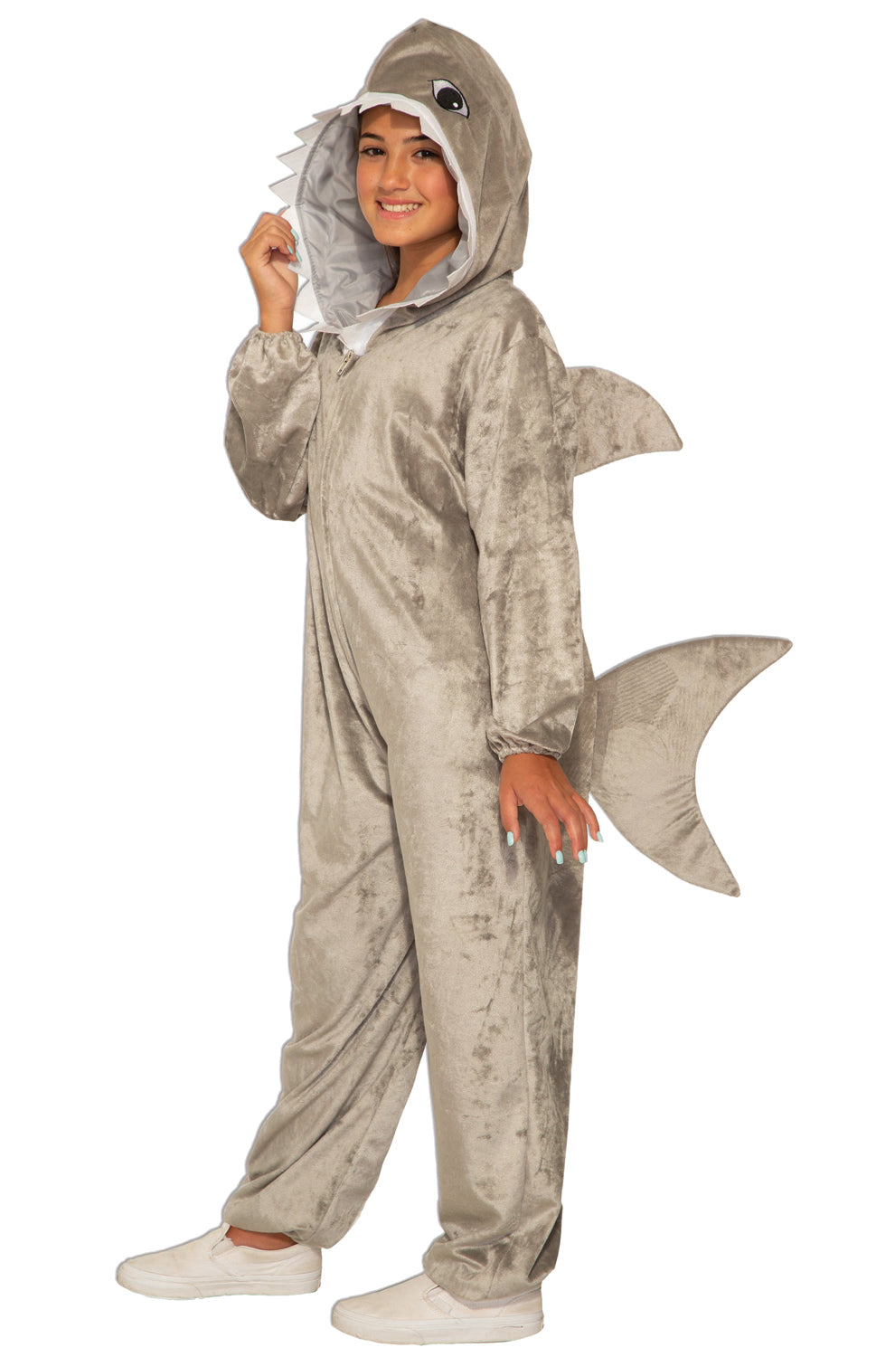 Shark Jumpsuit Child Costume (Medium)