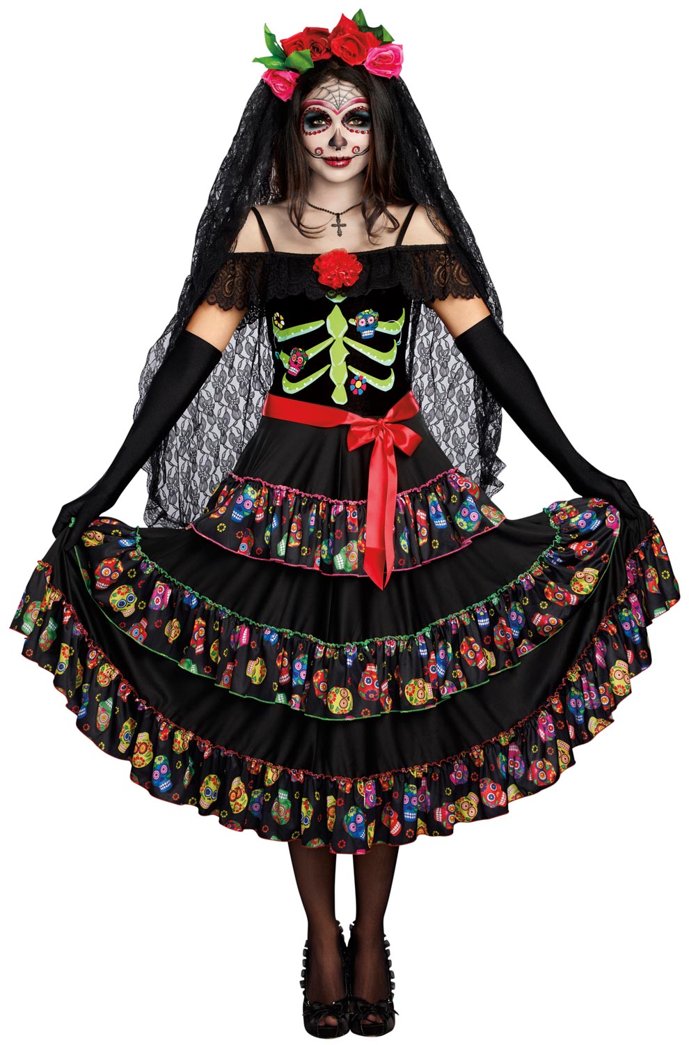 Lady of the Dead Adult Costume