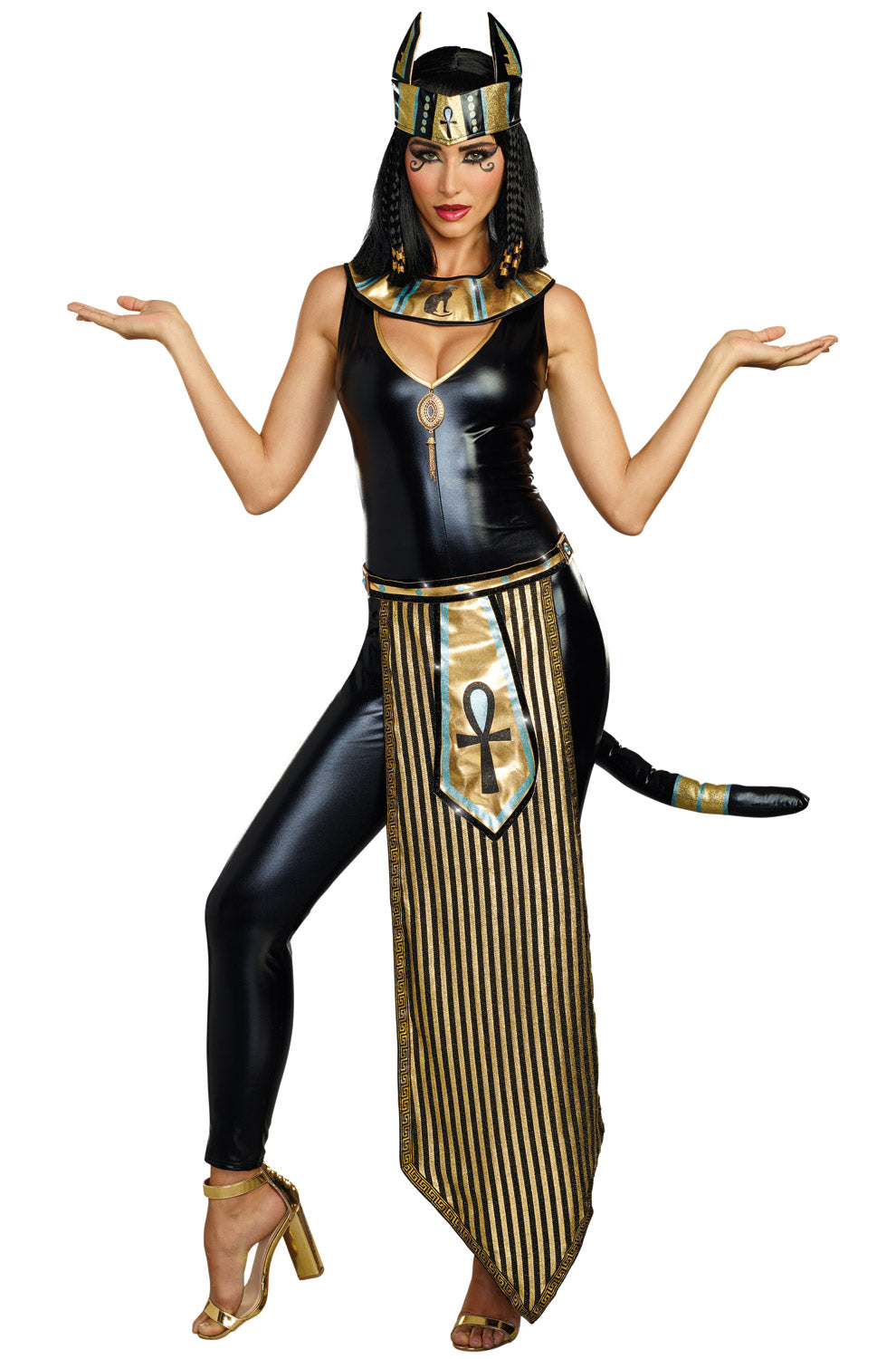 slim fit dress slacks Kitty of de Nile Costume
