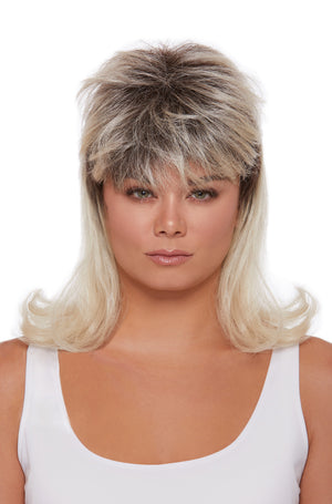 Dirty Blonde Mullet Unisex Wig