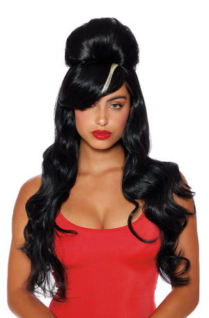 Extra Long Pompadour Adult Wig