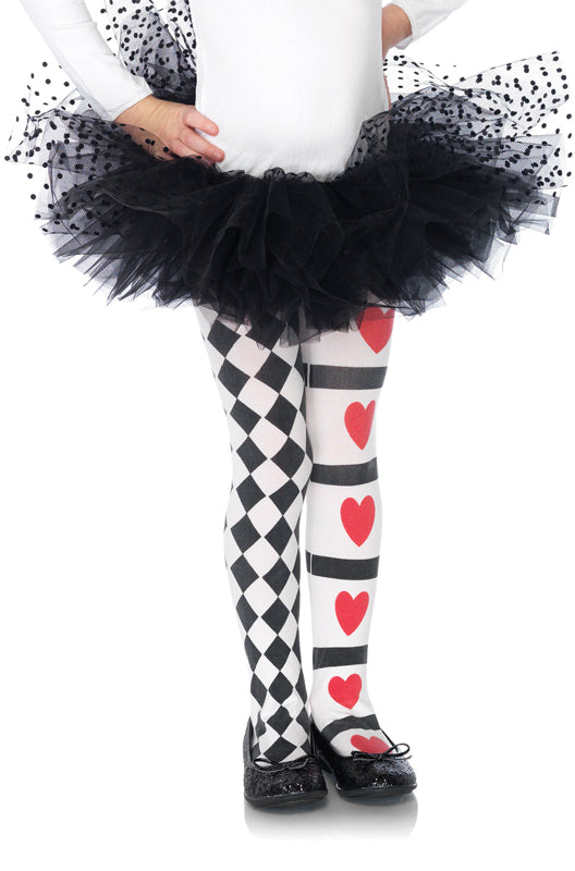 Girls' Harlequin Tights