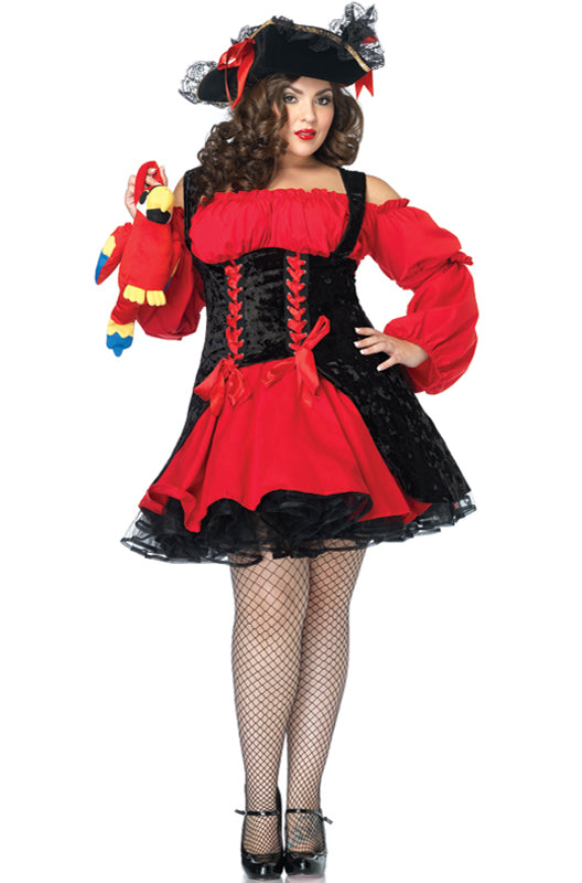 Vixen Pirate Wench Plus Size Costume