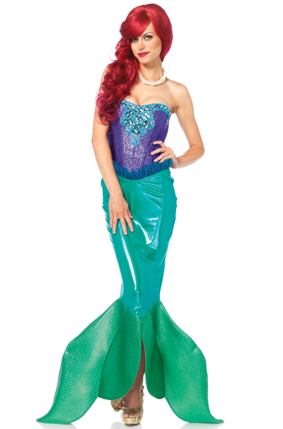 siren mermaid dress Women's Mermaid Deep Sea Siren Costume