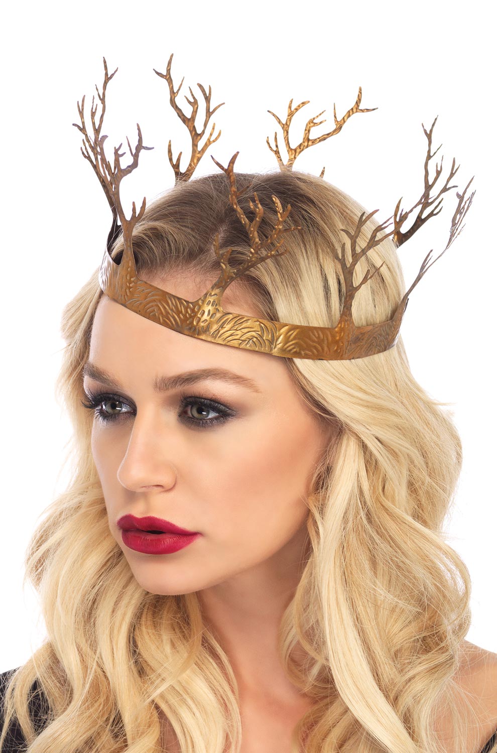 Metal Fantasy Forest Crown