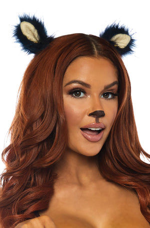 Furry Ear Clips Accessory