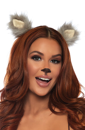 Furry Ear Clips Accessory