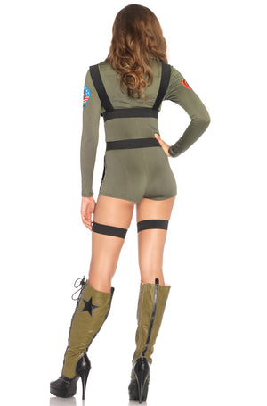 Top Gun Romper Adult Costume