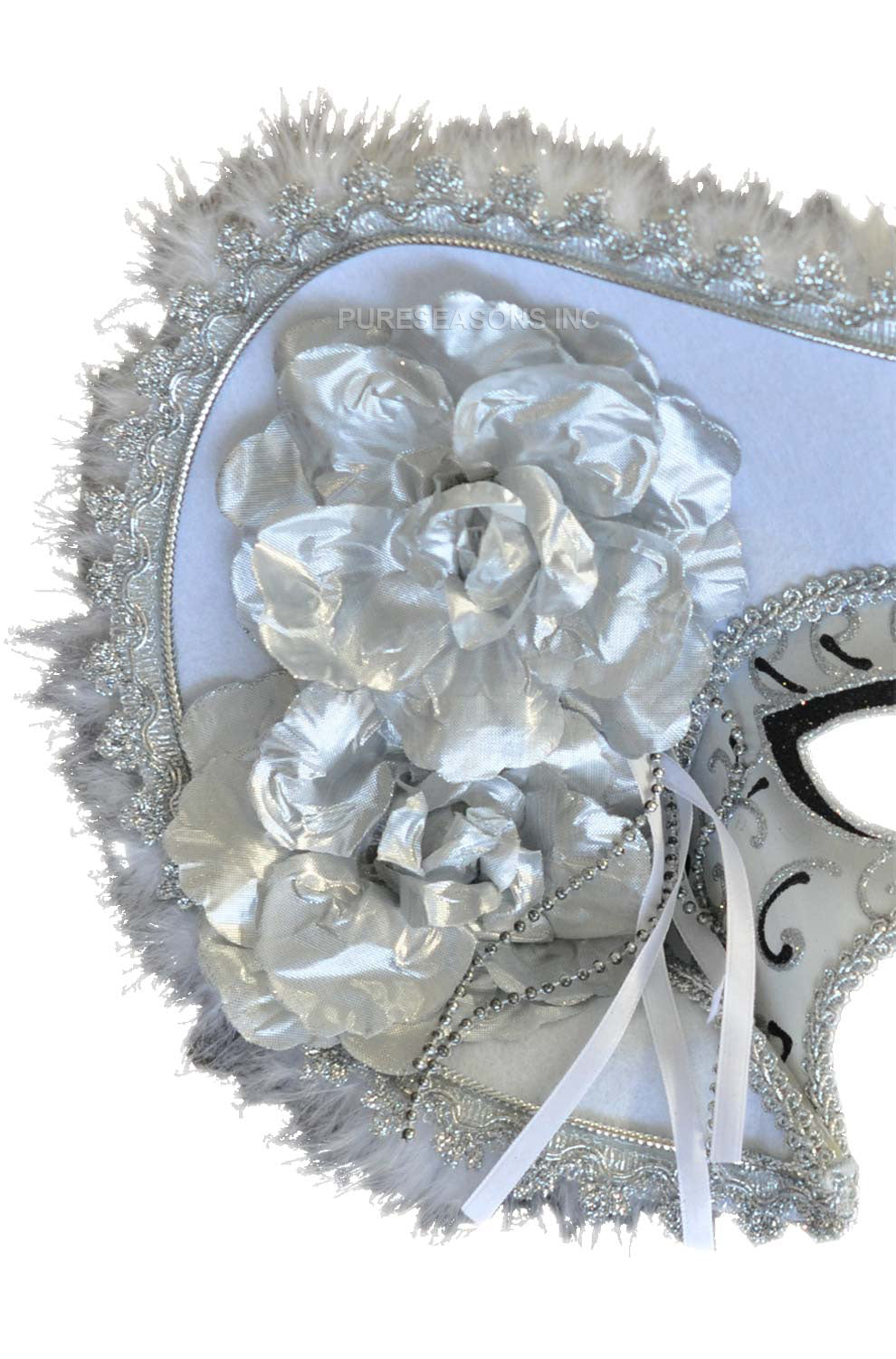 Lady Pirate Mask (White)