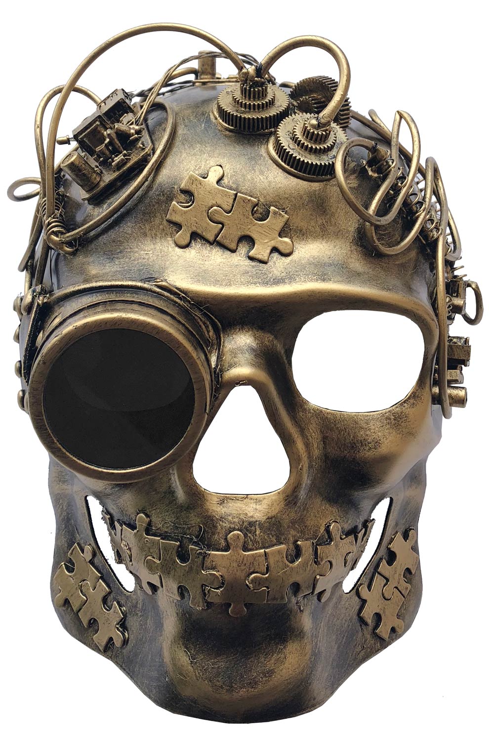 Silent Fury Mask (Gold) – Pure Costumes