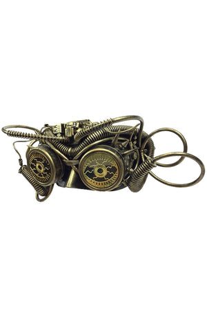 Steampunk Seeker Mask (Gold)