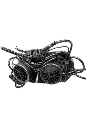 Steampunk Seeker Mask (Silver)