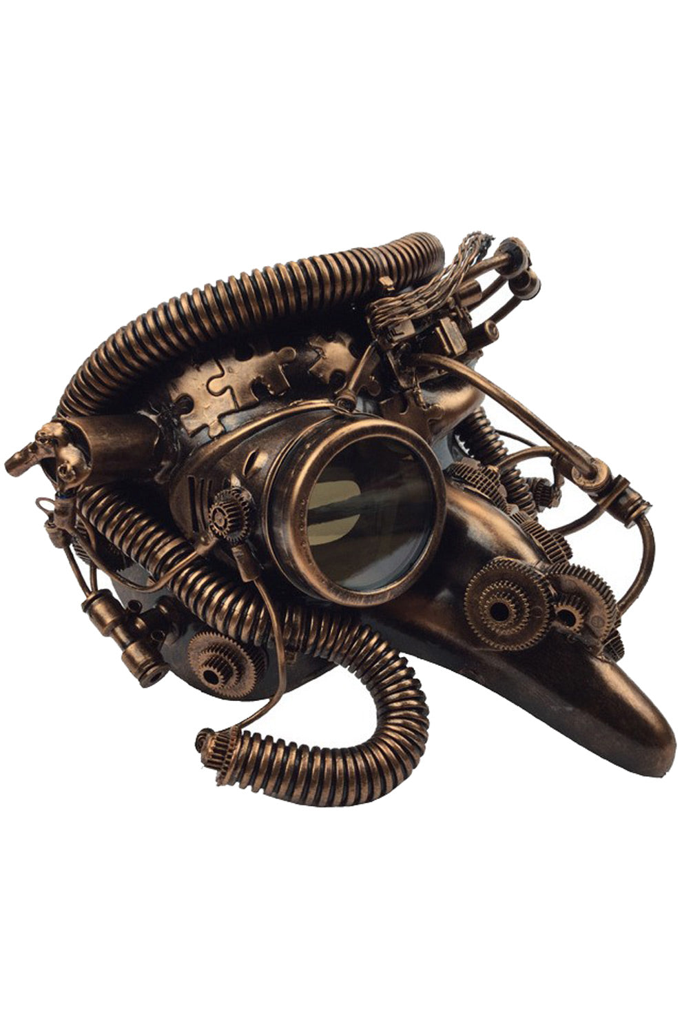 Steampunk Pantalone Mask (Copper)