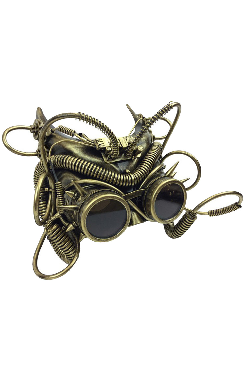 The Steampunk Knight Mask (Gold)