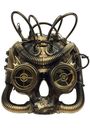 Respirator Skull mask (Gold)