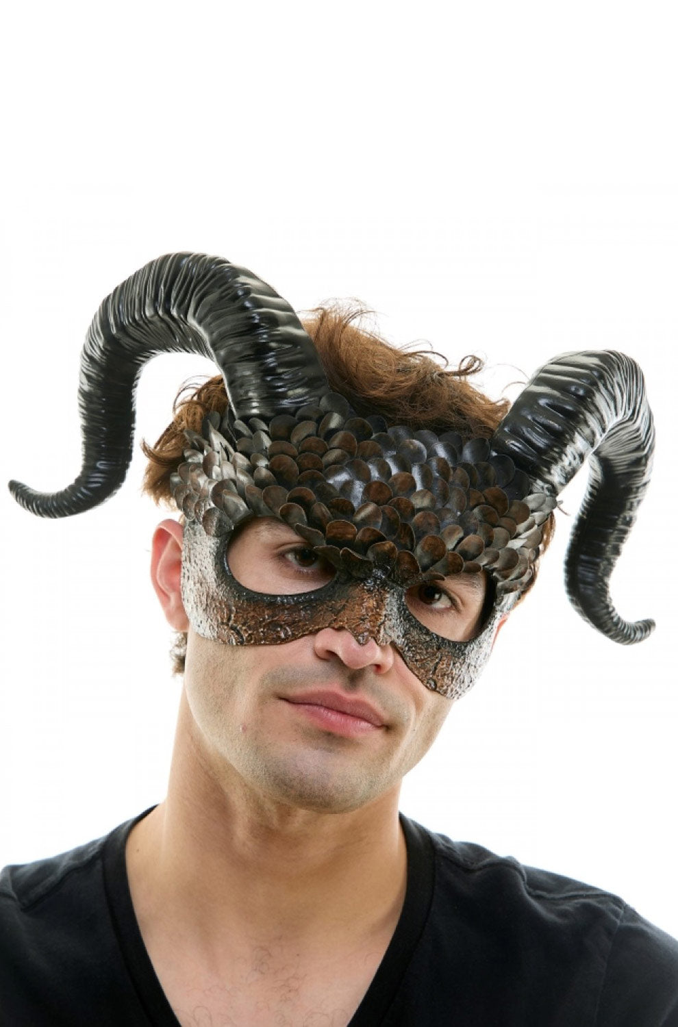 Umber Destruction Half Mask