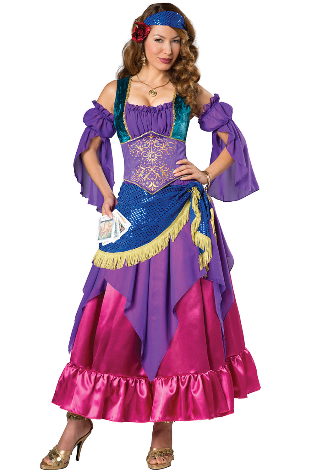 purple gypsy dress Spell & The Gypsy Collective Paisley Print Long Dress - Purple Dresses, Clothing - WSPLG25048