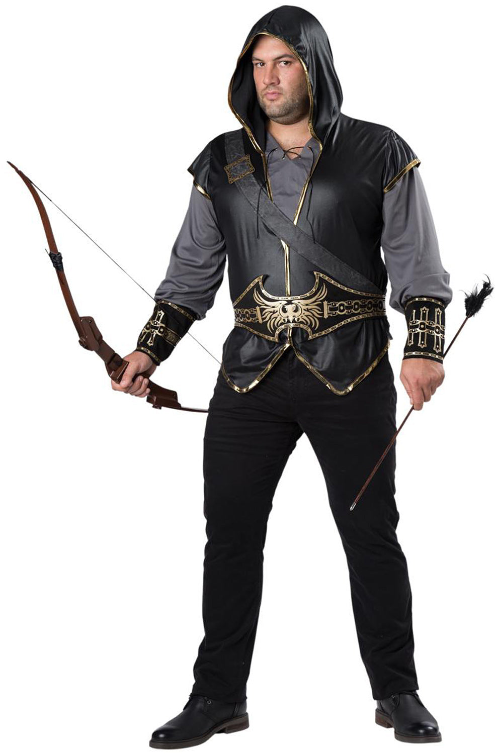 Hooded Huntsman Plus Size Costume