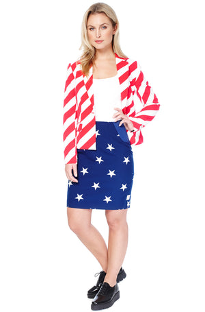 American Woman Suit Adult Costume