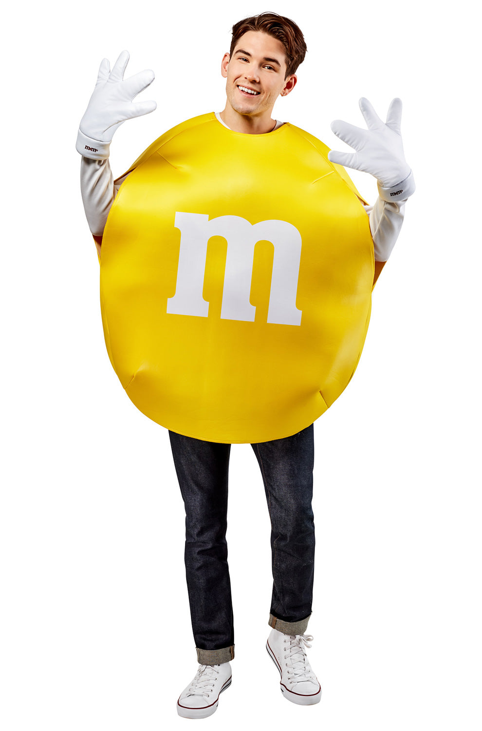 Yellow M&M Adult Costume