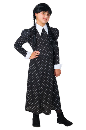 Wednesday Addams Child Costume