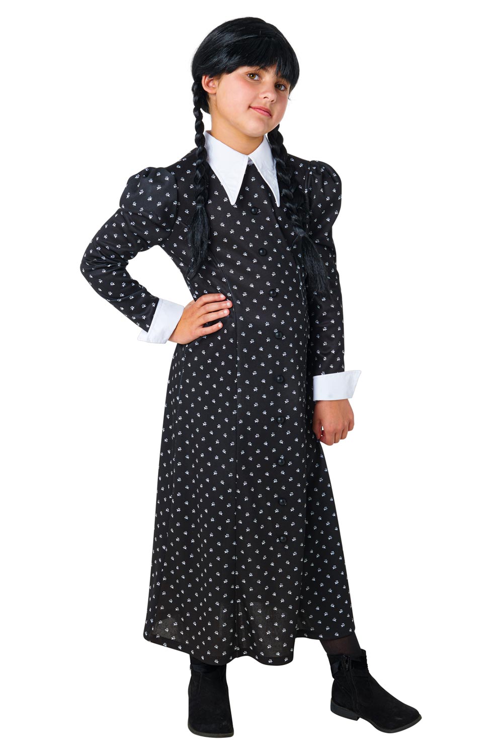Wednesday Addams Child Costume