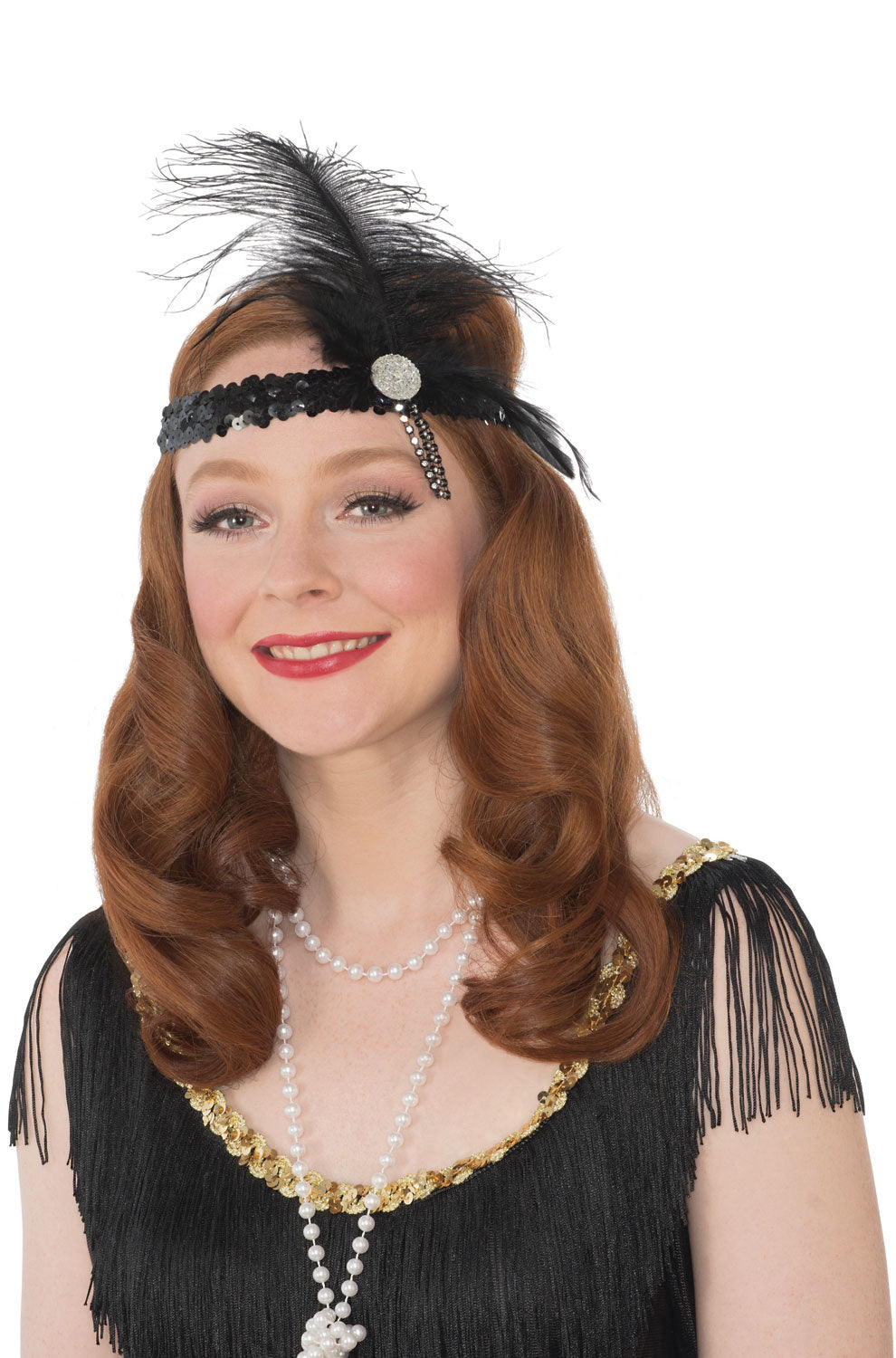 Jeweled Flapper Headband