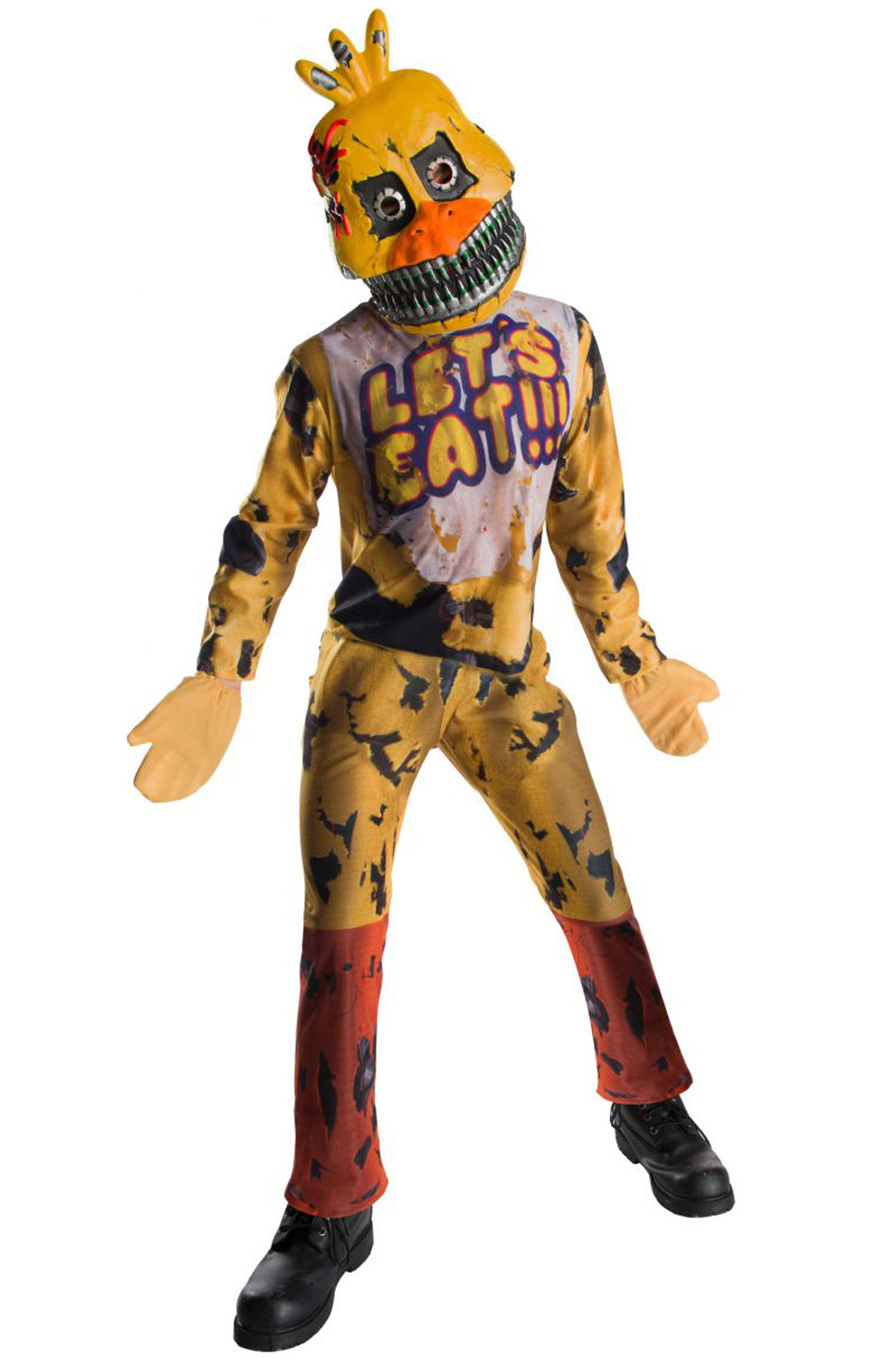 FNAF Nightmare Chica Child Costume