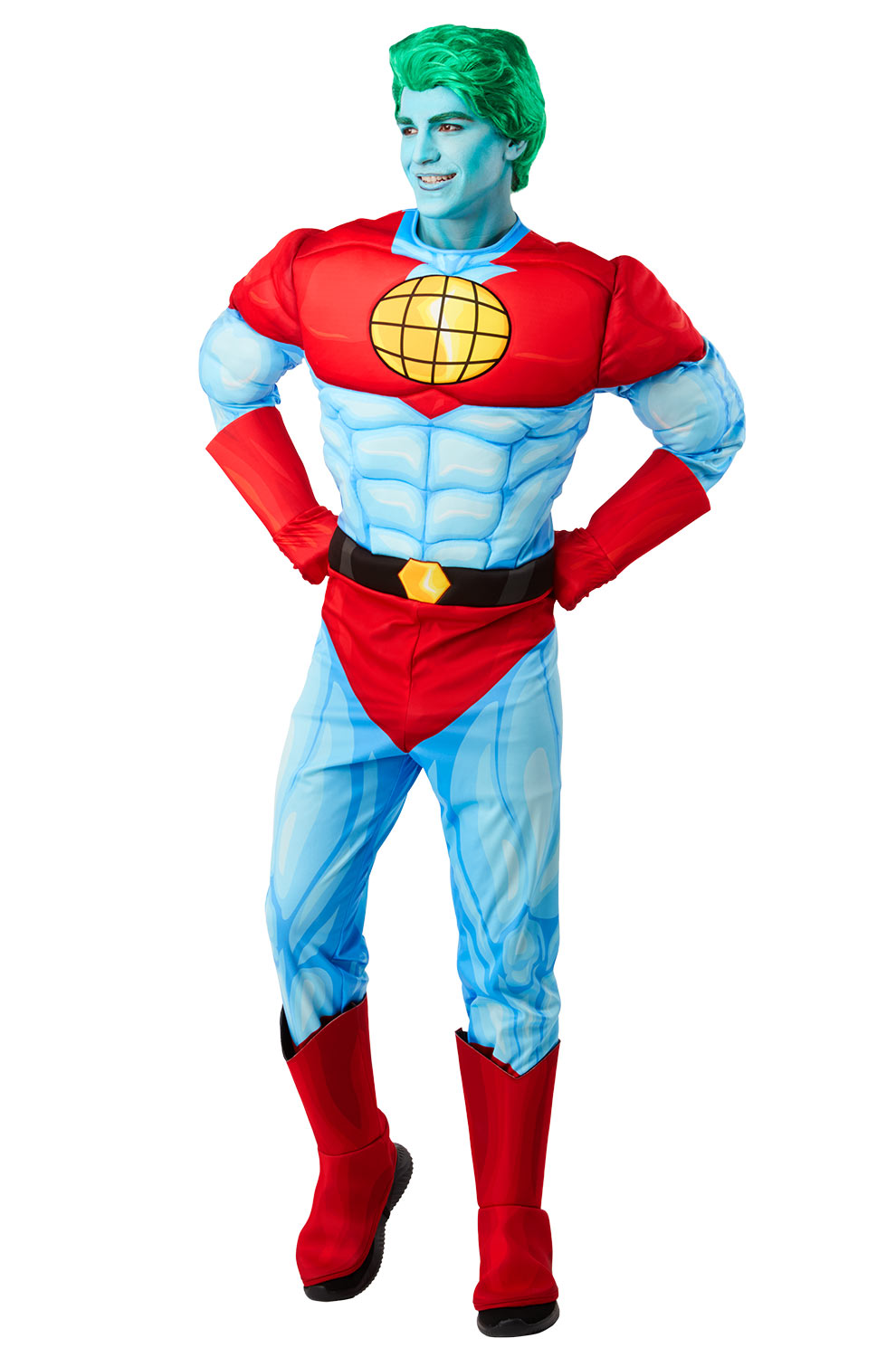 Captain Planet Deluxe Adult Costume – Pure Costumes