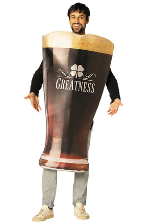 Dark Beer Glass Adult Costume