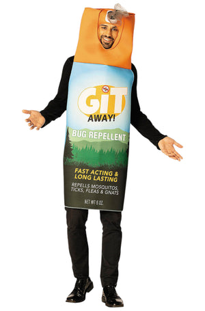 GIT Away Bug Repellent Adult Costume